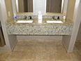 Santa Cecilia granite ADA accessible bathroom vanity