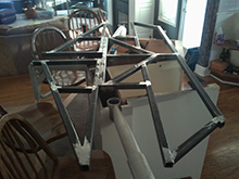 custom manufactured table frame