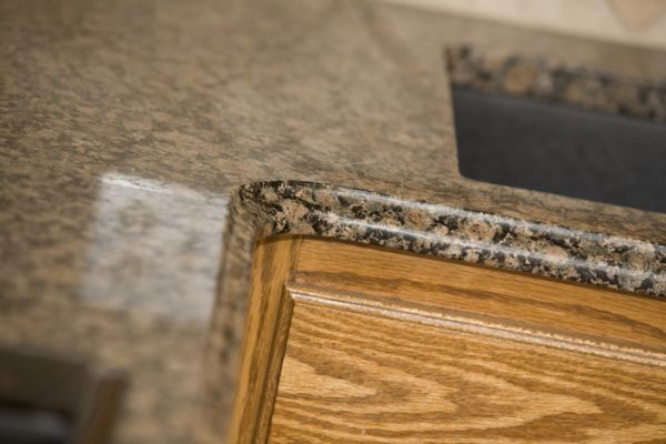 baltic brown granite counters in kitchen