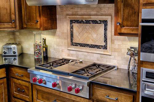 delicattus granite countertops in kitchen